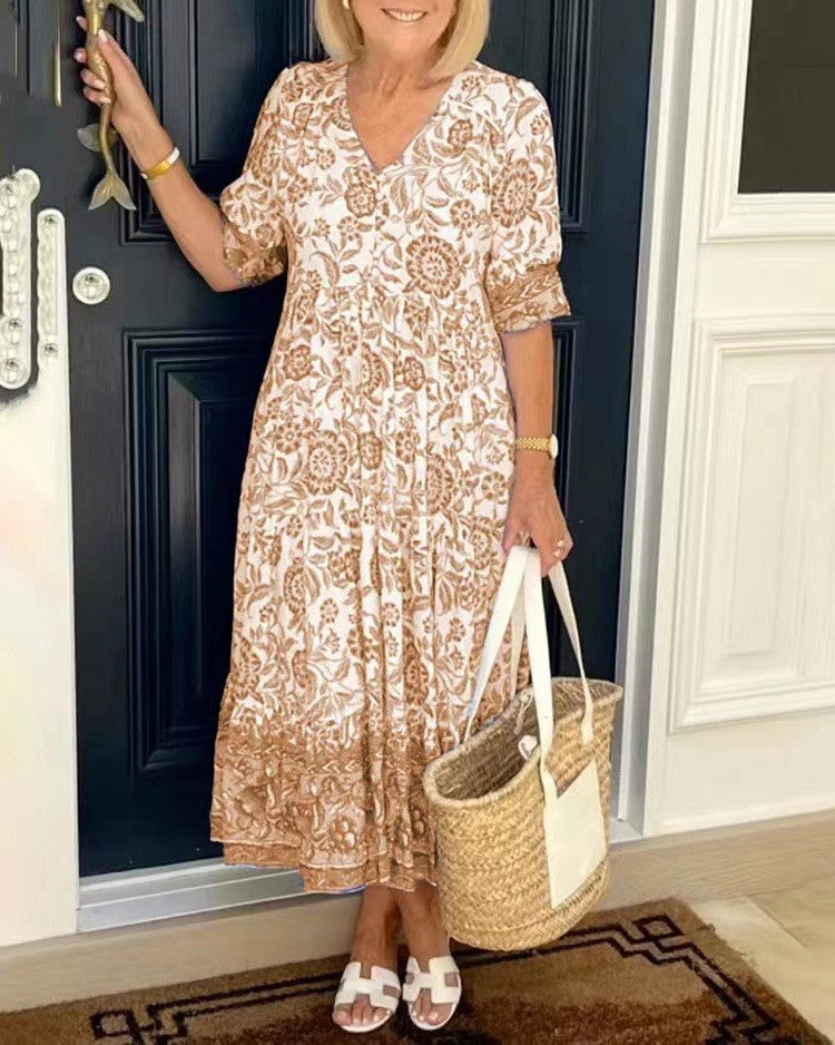 Sandra | Vestido fluido ligero con efecto favorecedor
