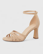 VEGA | TACONES CÓMODOS BEIGE
