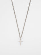 Collar con cruz | Plata
