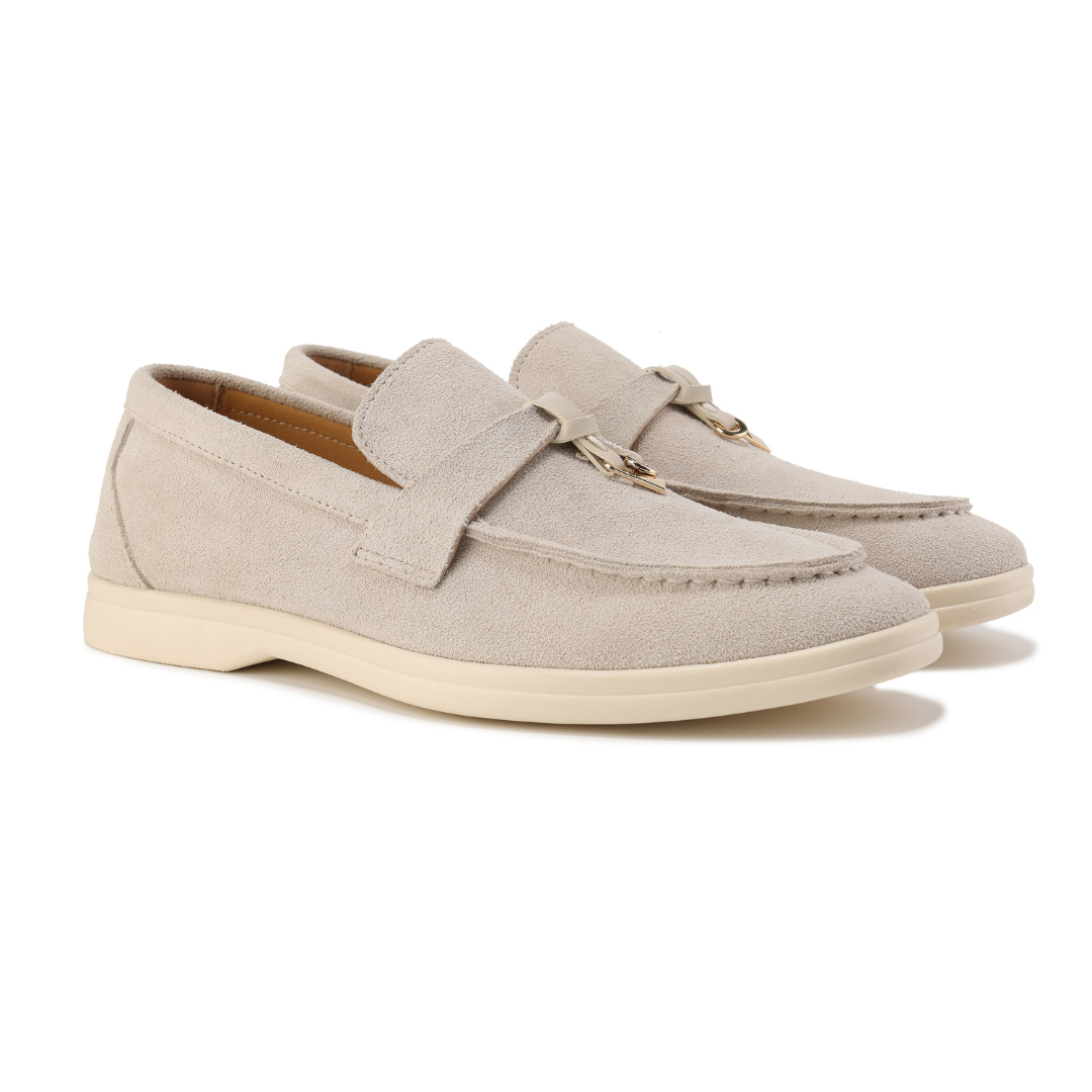 Julia | Mocasines de Ante Estilo Old Money