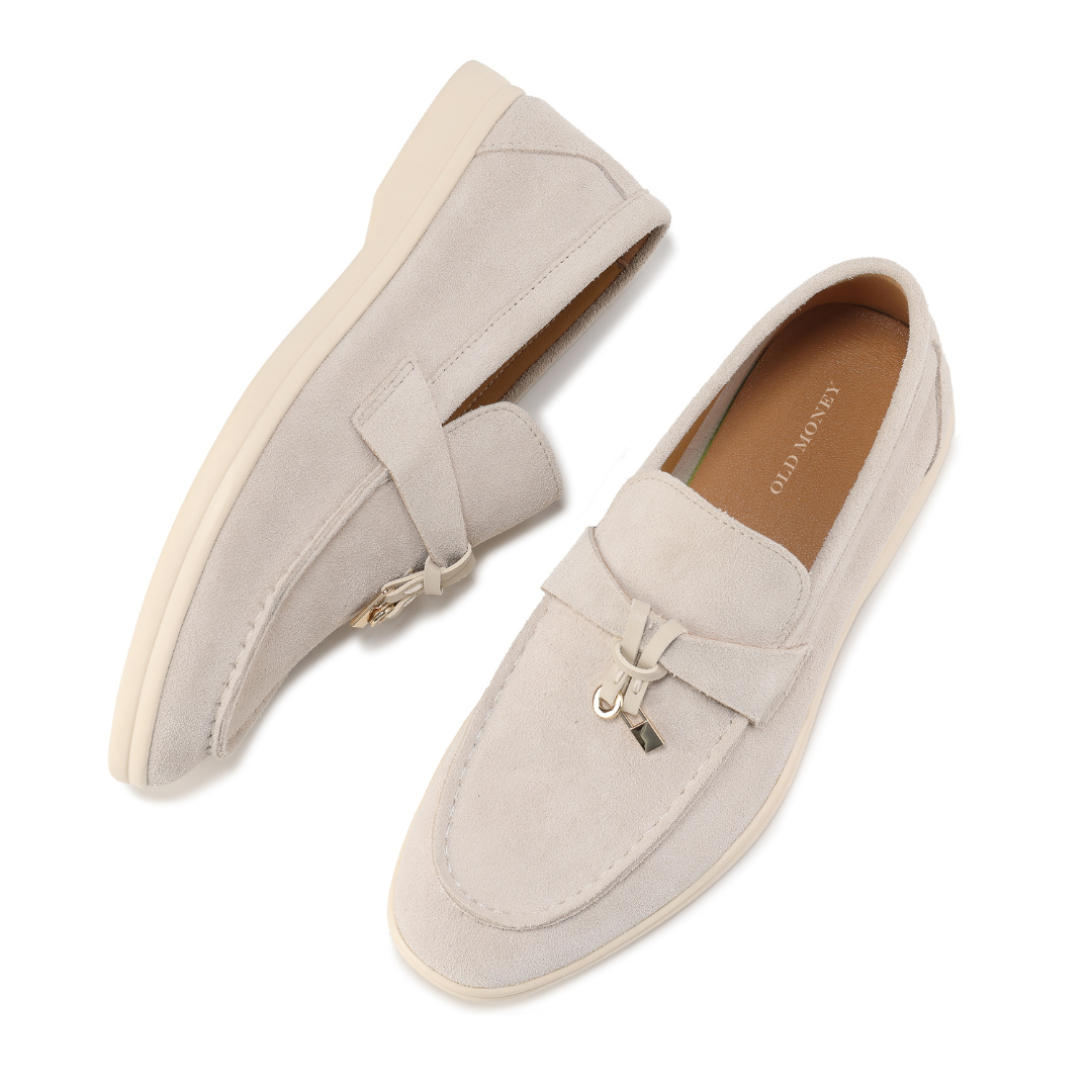 Julia | Mocasines de Ante Estilo Old Money