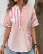 Monroe | Blusa de Rayas Suaves