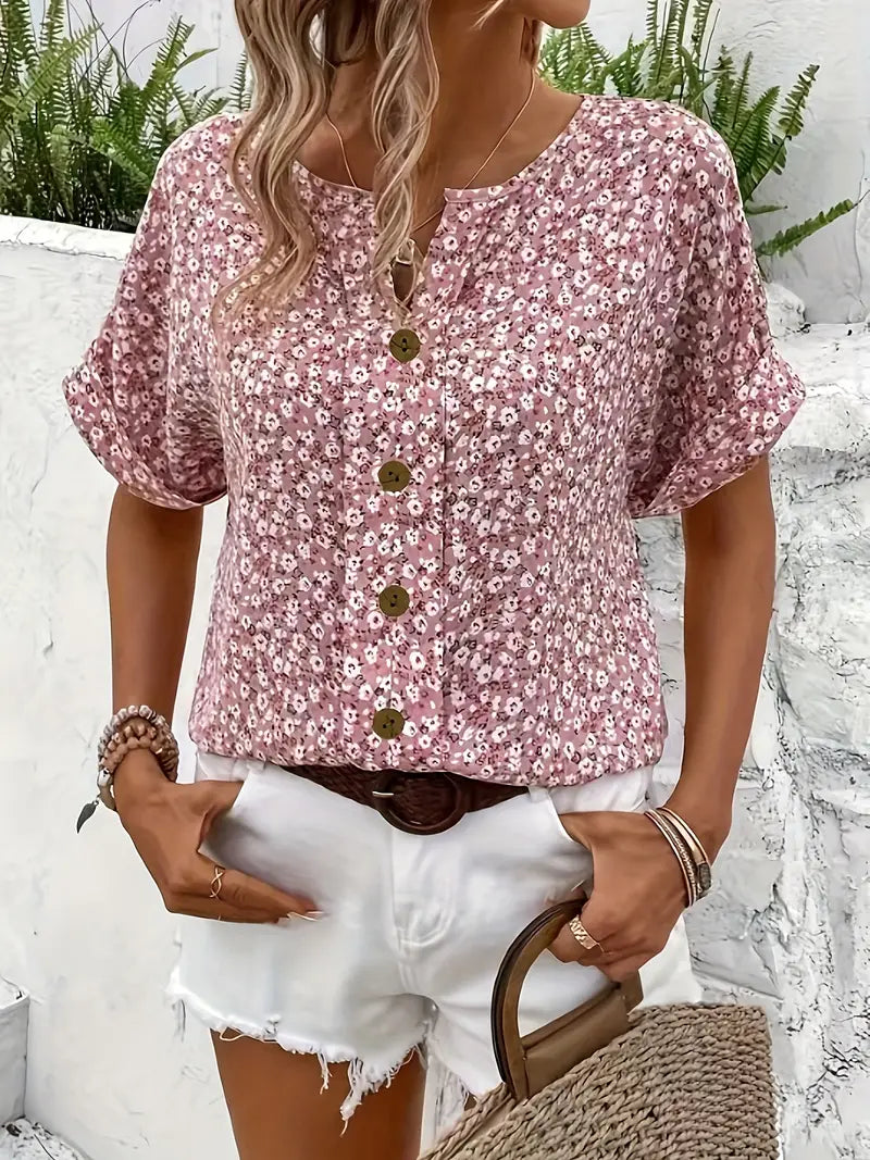 Mery | Blusa de Verano con Botones