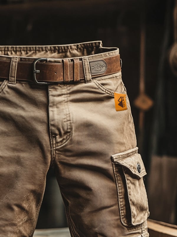 PEPE | SHORT CARGO RETRO CON MÚLTIPLES BOLSILLOS