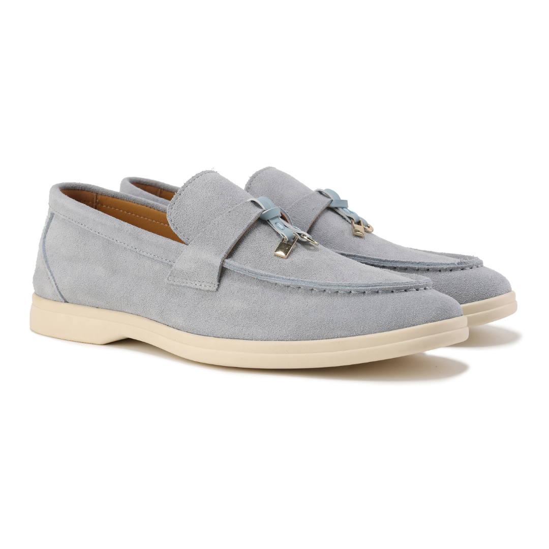 Julia | Mocasines de Ante Estilo Old Money