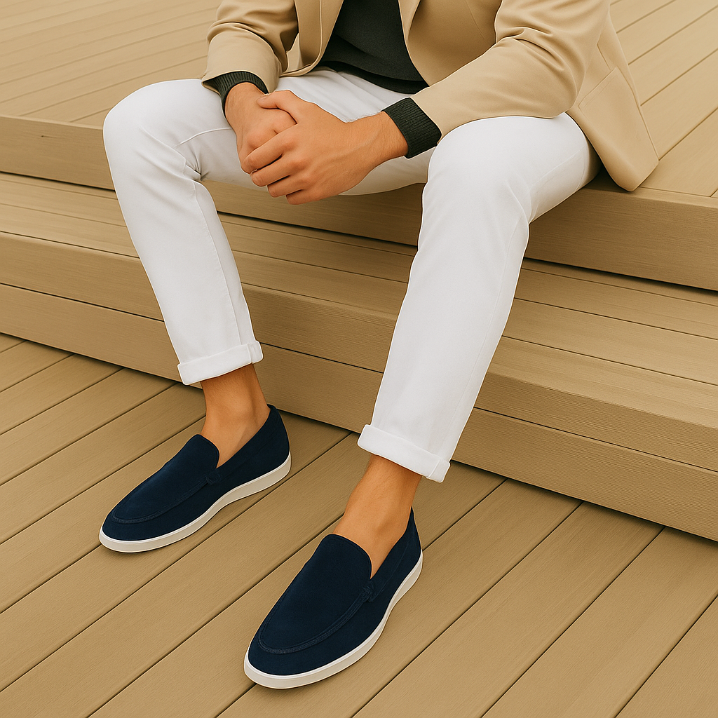Cazel | Mocassins élégants en suède