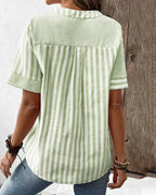 Monroe | Blusa de Rayas Suaves