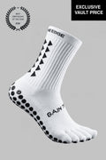 VAULT PRICE - BAREFOOT GRIP SOCKS 3.0 MidCalf Length - White