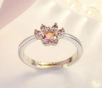 Amanda  | Conjunto de Joyas 4 Piezas con Hebilla y Corazón de Circonia