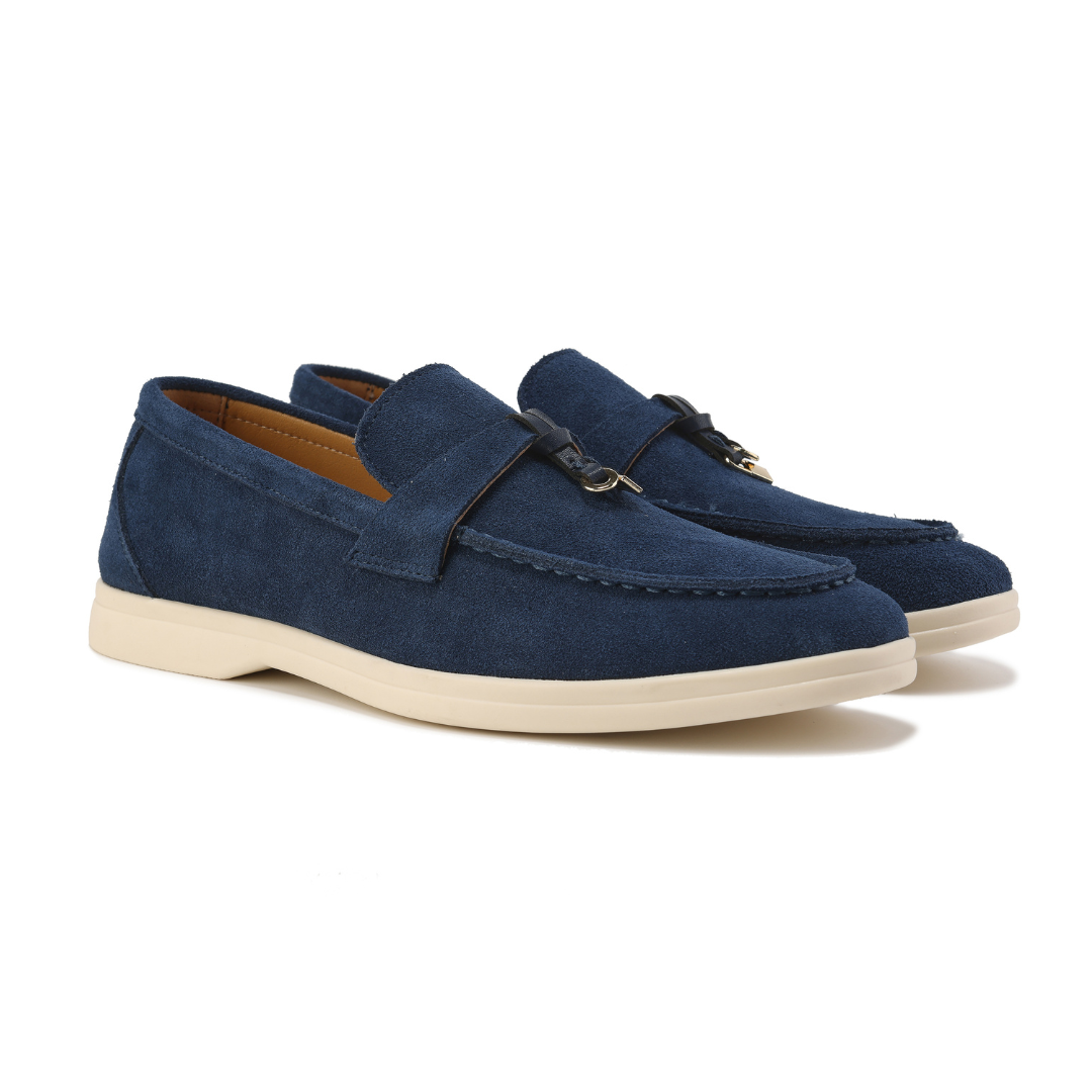 Julia | Mocasines de Ante Estilo Old Money