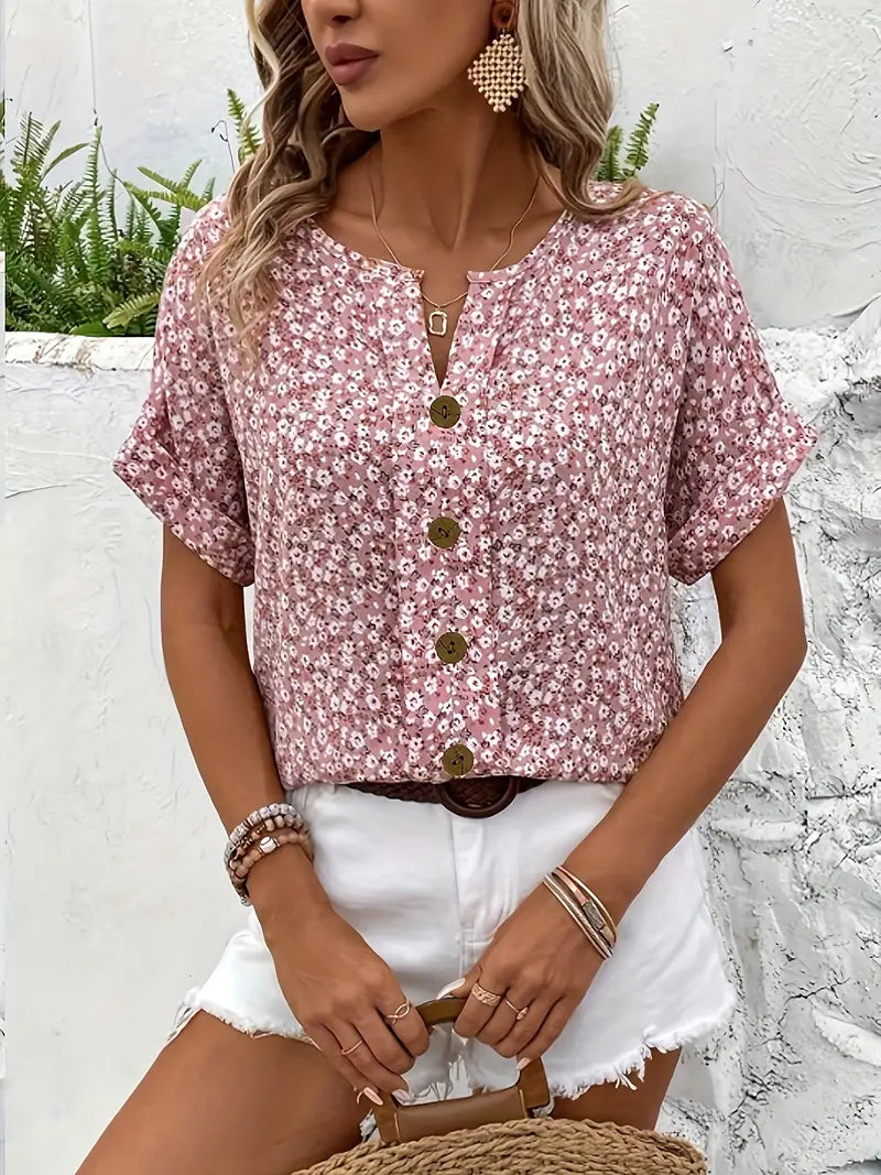 Mery | Blusa de Verano con Botones