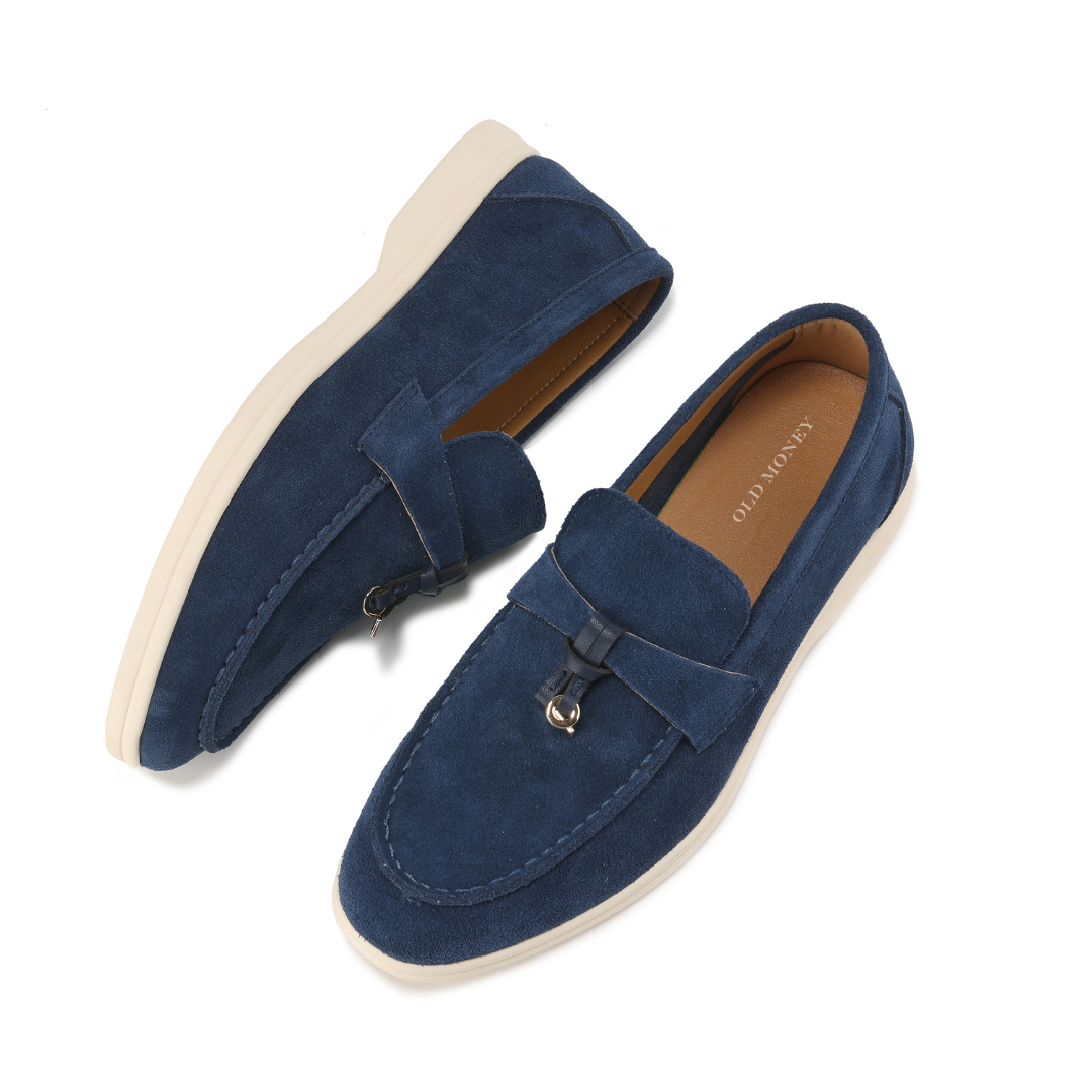 Julia | Mocasines de Ante Estilo Old Money