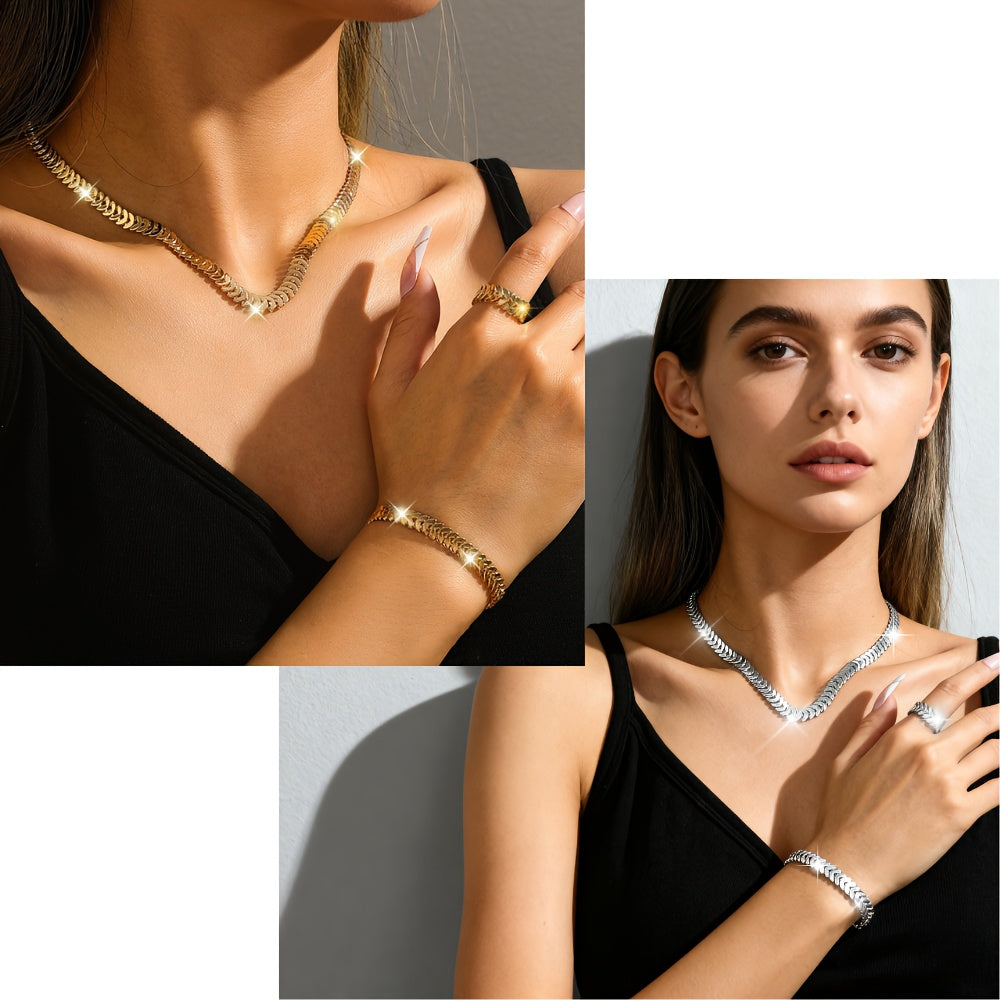 Madeleine | Conjunto de Joyas Elegante Atemporal
