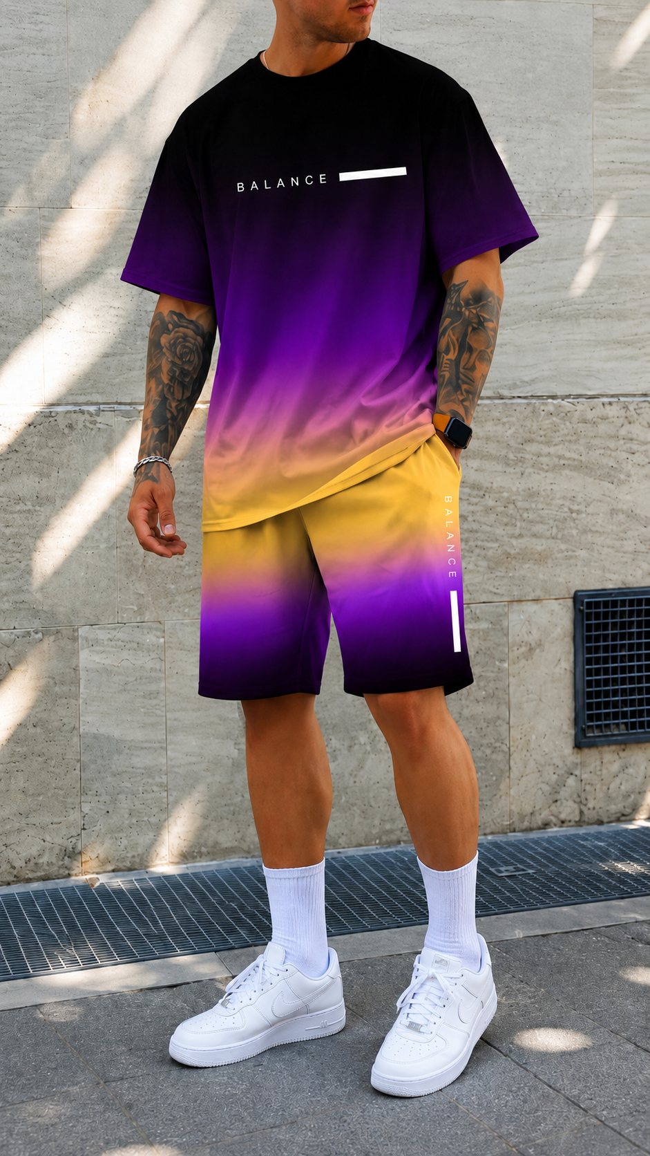 GERVIS|CONJUNTO DEGRADADO DEPORTIVO URBANO