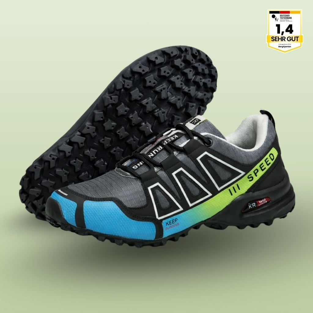 TerraX Pro™ | Zapatilla ergonómica para senderismo y trekking que alivia el dolor | Diseño ergonómico