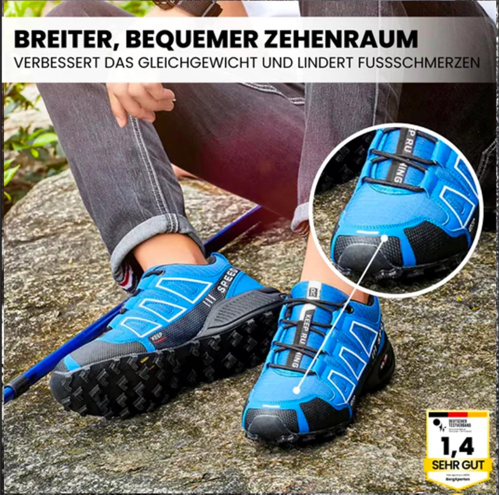 TerraX Pro™ | Zapatilla ergonómica para senderismo y trekking que alivia el dolor | Diseño ergonómico