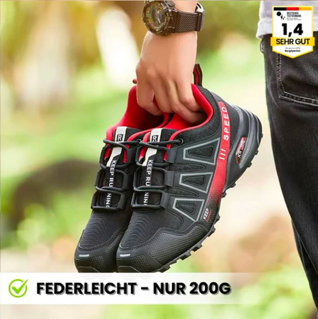 TerraX Pro™ | Zapatilla ergonómica para senderismo y trekking que alivia el dolor | Diseño ergonómico
