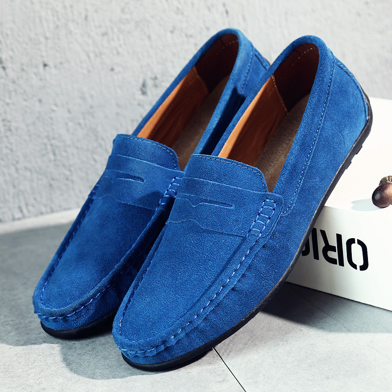 Richi| Mocasines Retro de Ante para Hombre