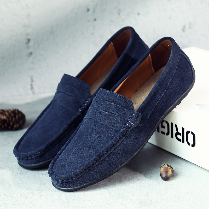 Richi| Mocasines Retro de Ante para Hombre