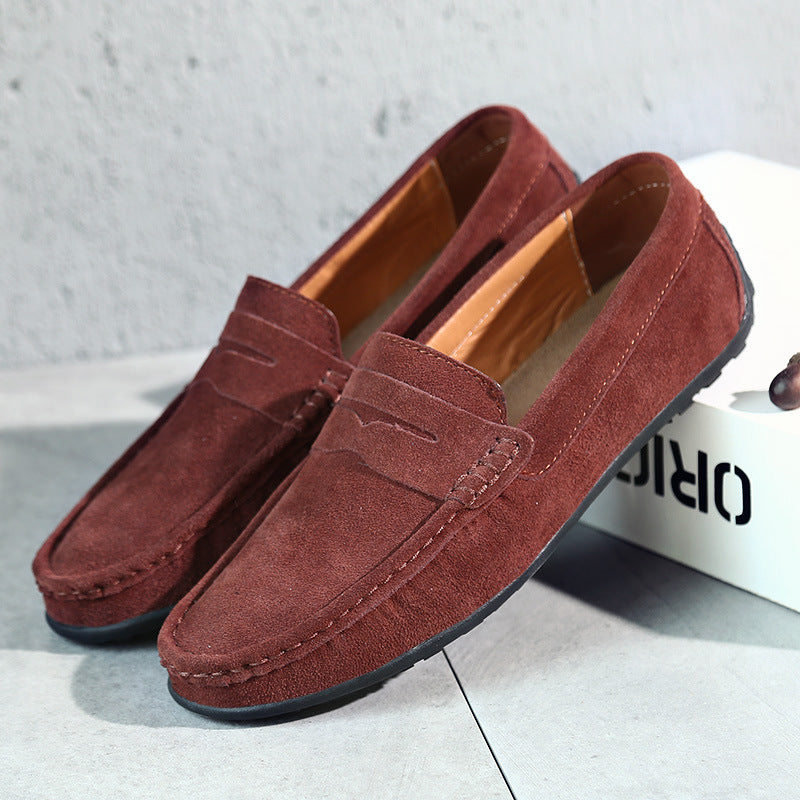 Richi| Mocasines Retro de Ante para Hombre