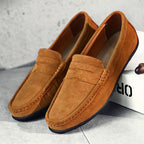 Richi| Mocasines Retro de Ante para Hombre