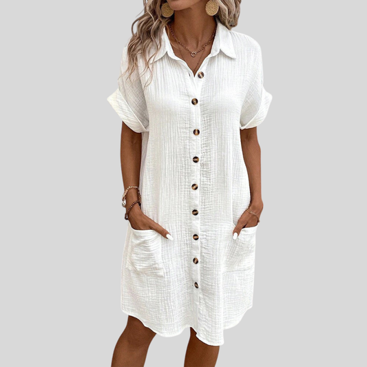 JACINTA | VESTIDO LINO — imagen adicional sin color verificado