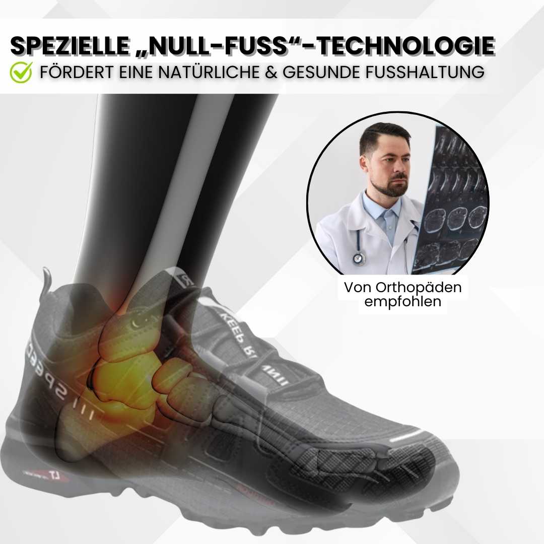 TerraX Pro™ | Zapatilla ergonómica para senderismo y trekking que alivia el dolor | Diseño ergonómico