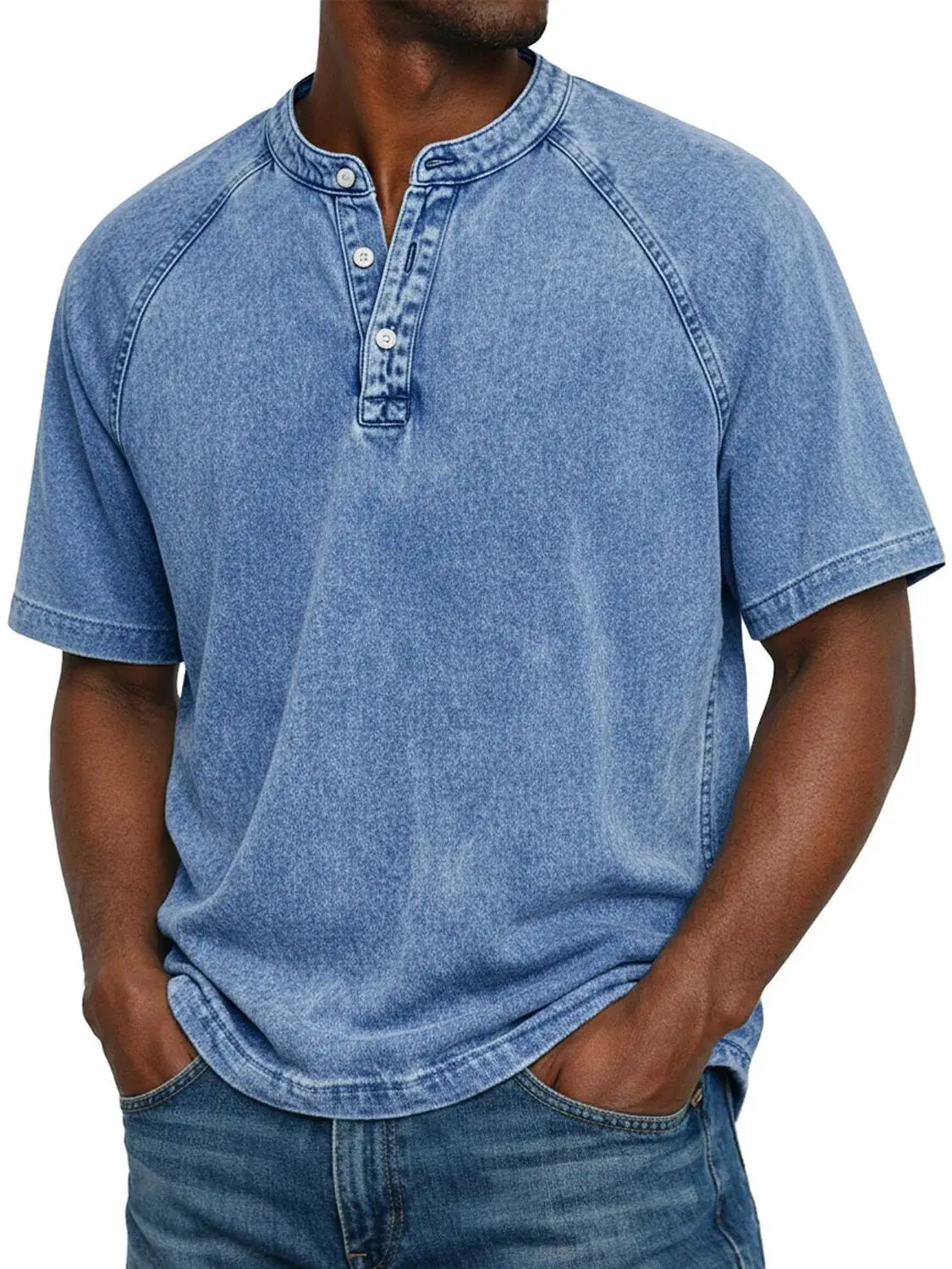 Daniel | Camisa vintage abotonada para hombre