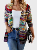 Paola | Chaleco de punto multicolor