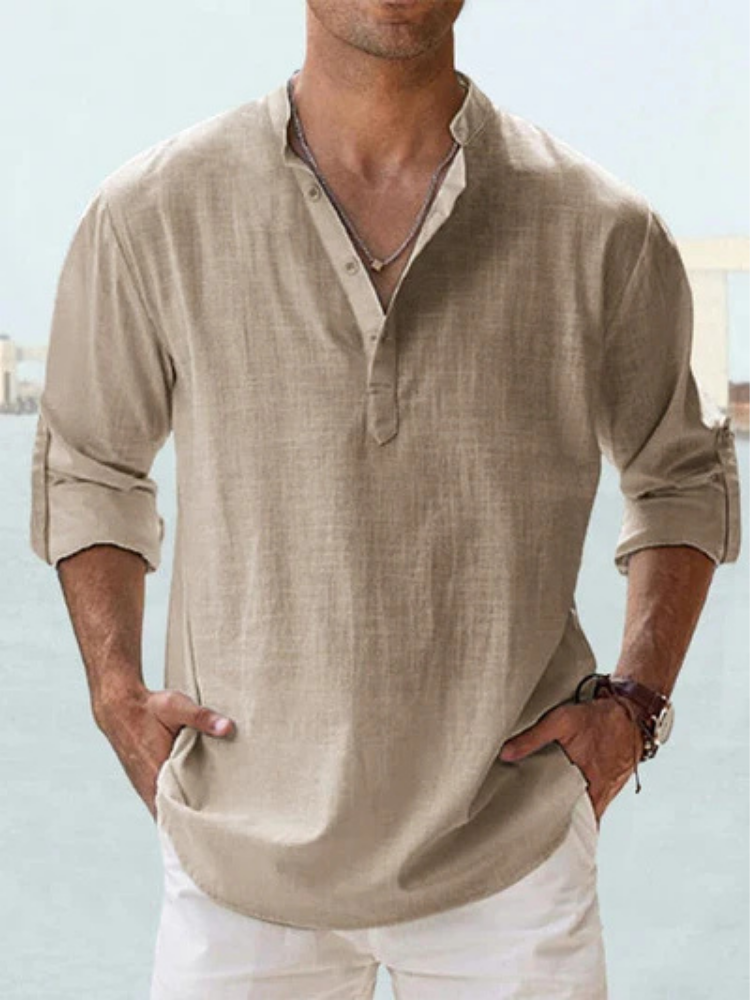 Hugo™ | CAMISA TRANSPIRABLE DE LINO