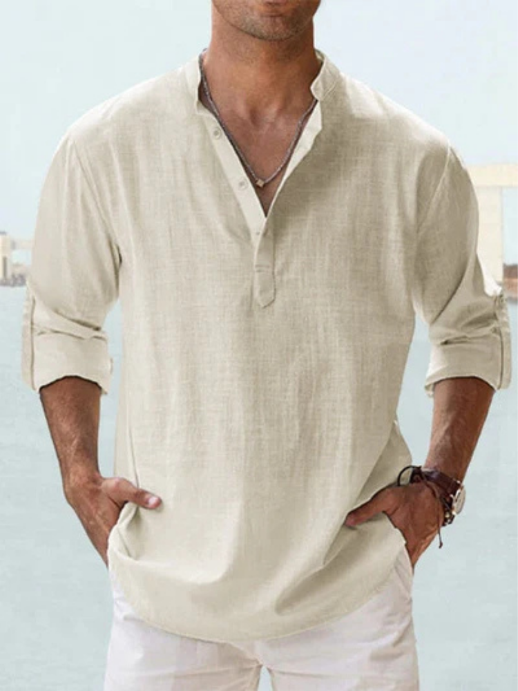 Hugo™ | CAMISA TRANSPIRABLE DE LINO