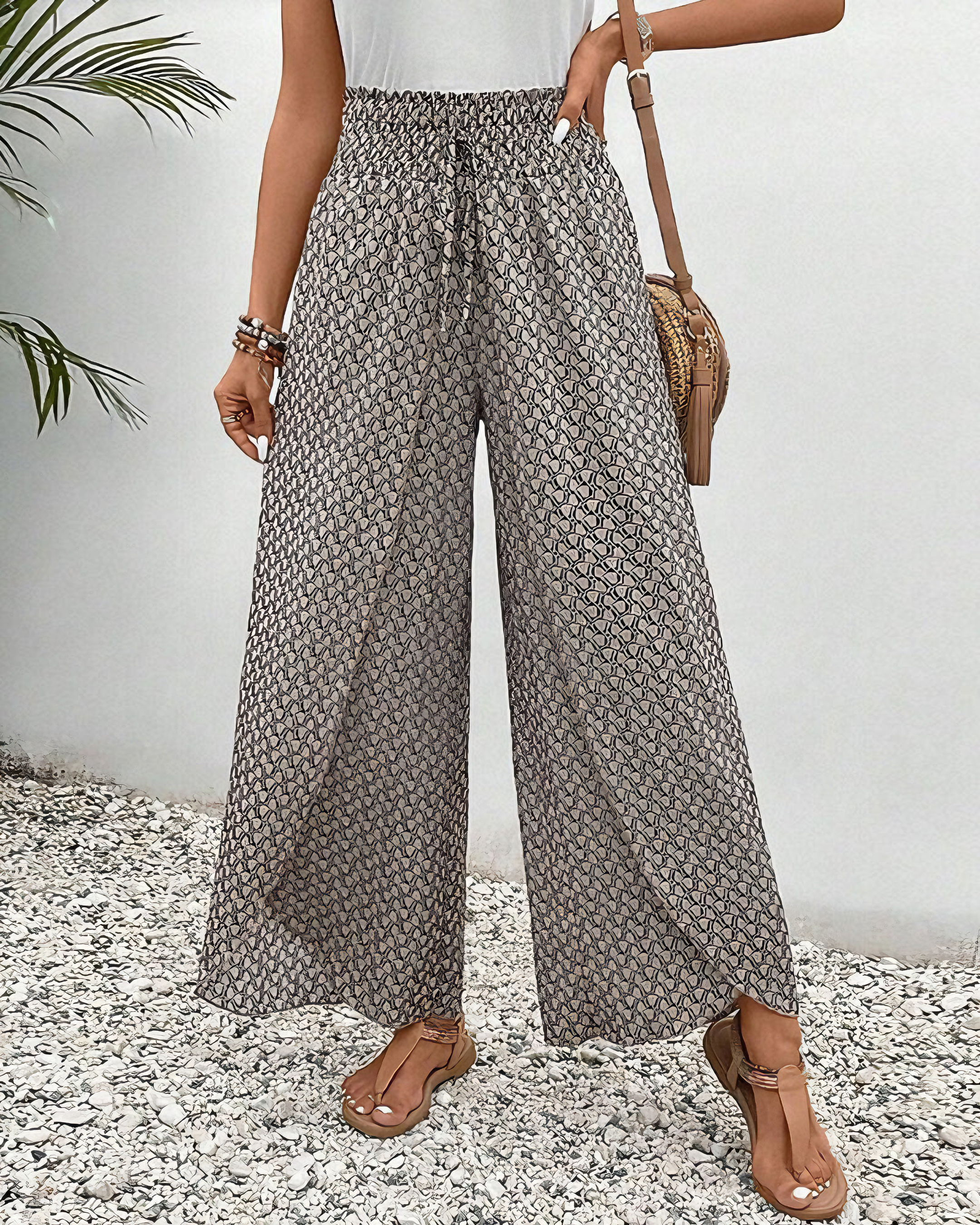Camila | Pantalón Ancho Relajado