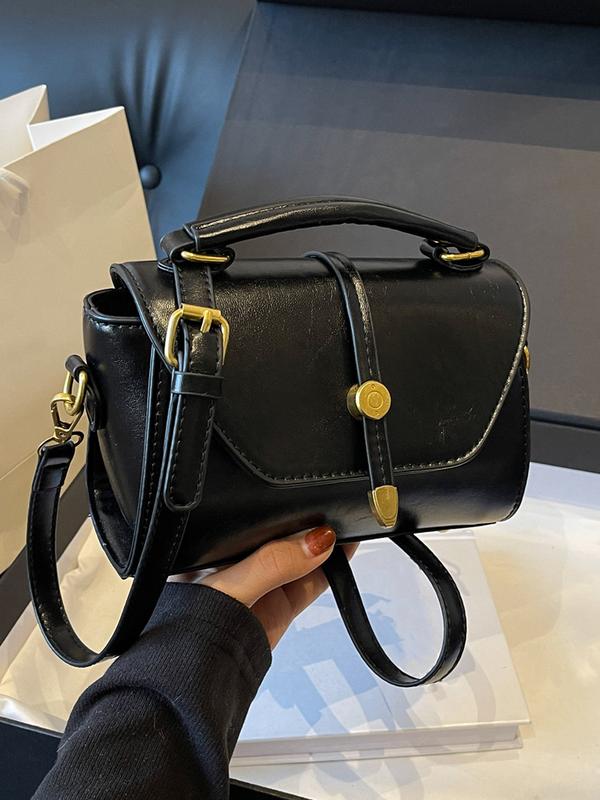 Valentina | Bolso Bandolera Cuadrado Chic con Contraste