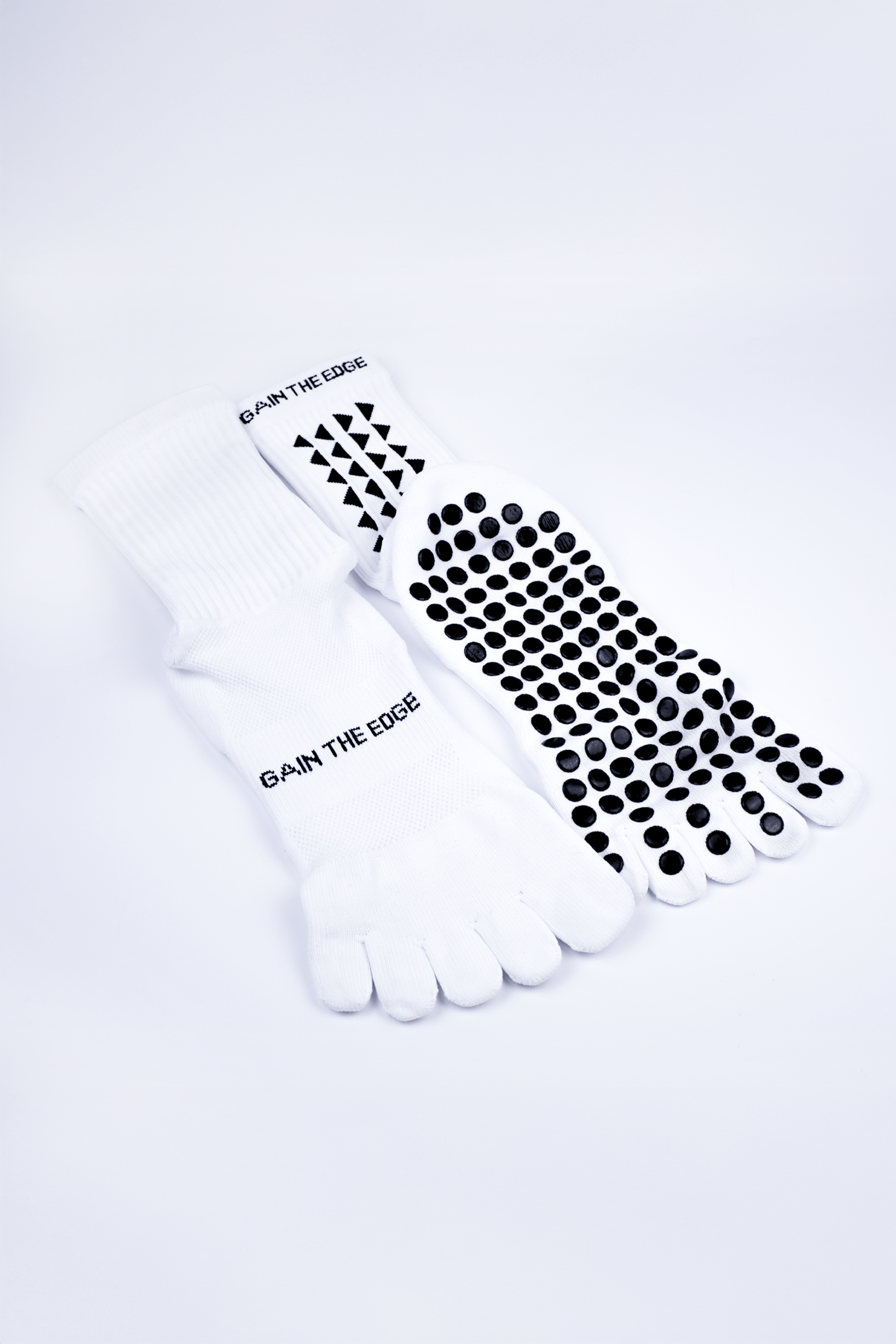 VAULT PRICE - BAREFOOT GRIP SOCKS 3.0 MidCalf Length - White
