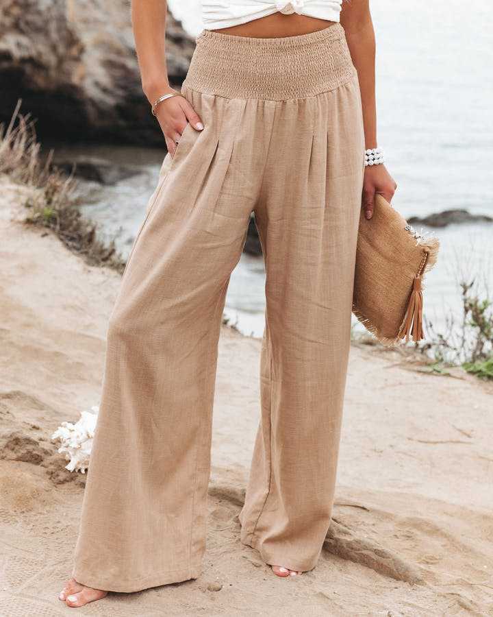 LETICIA | PANTALON DE LINO