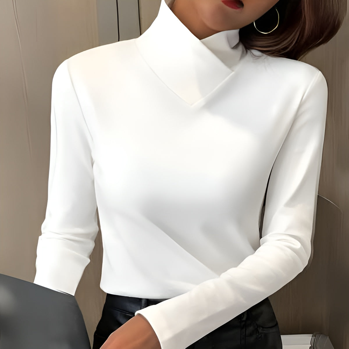 Sheila | Cuello alto elegante
