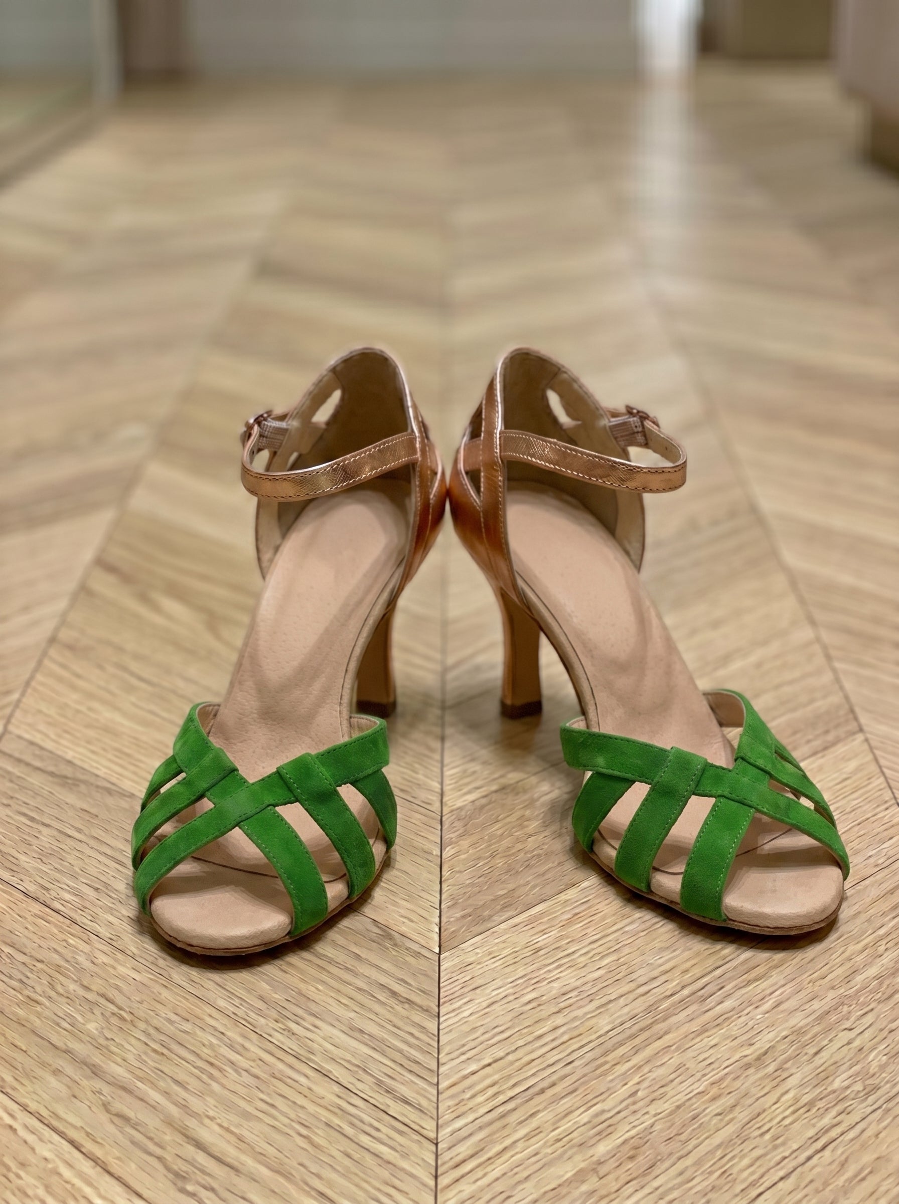 DANIA | TACONES ORTOPÉDICOS VERDE