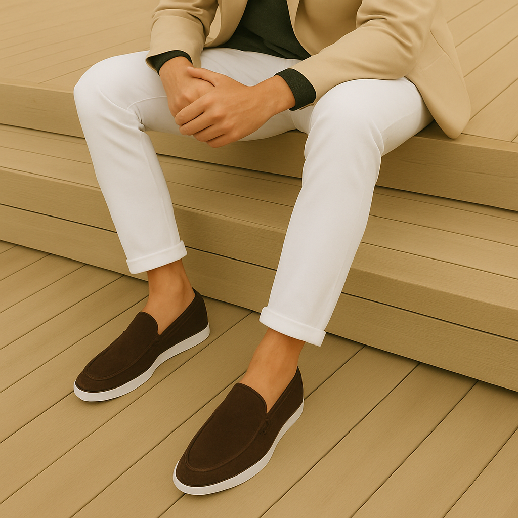Cazel | Mocassins élégants en suède