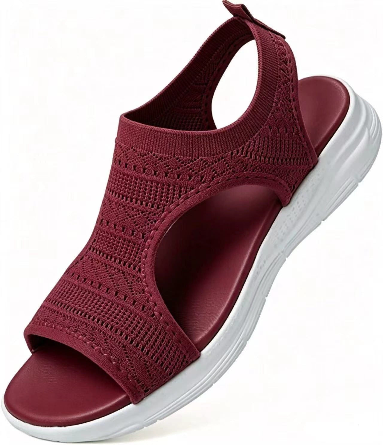 VERA | SANDALIAS PLANAS TRANSPIRABLES CON PUNTERA ABIERTA PARA MUJER - VERANO