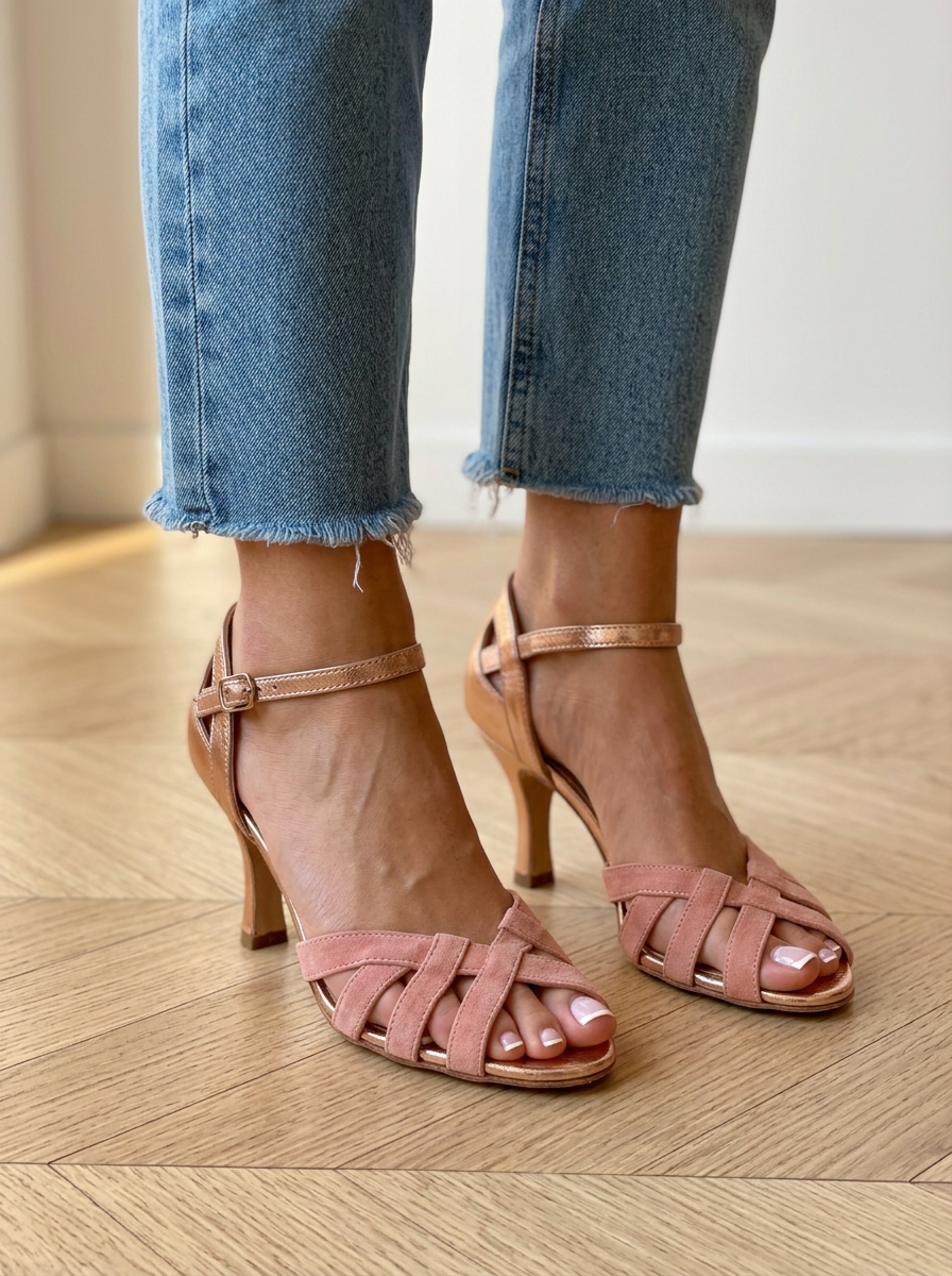 BELLALIS | TACONES ORTOPÉDICOS ROSA