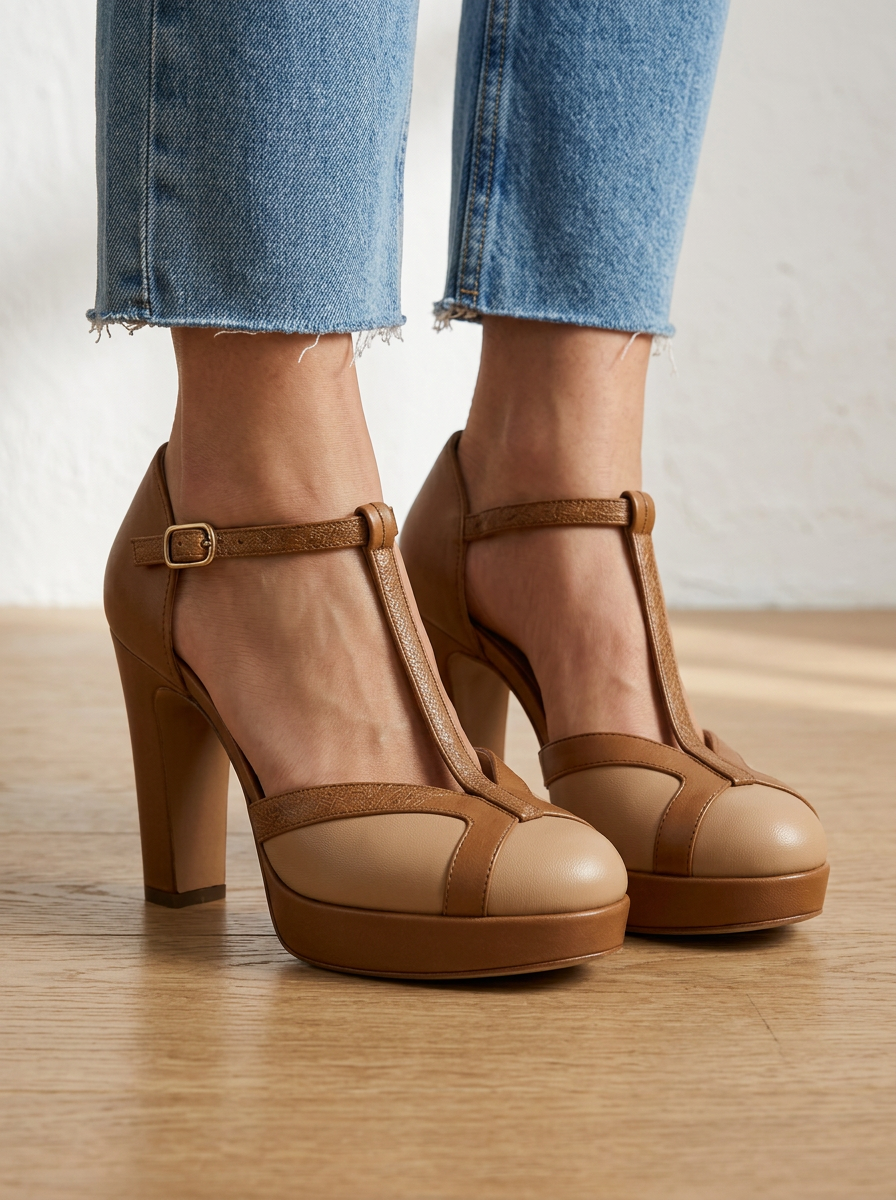 NOA | TACONES SOFISTICADOS MARRÓN