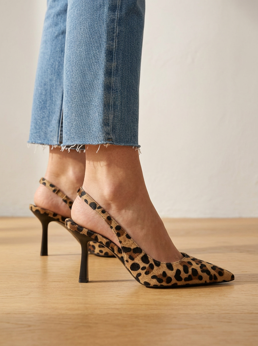 CELESTE | TACONES  LEOPARDO