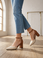 MARIELLE | TACONES SLINGBACK BICOLOR