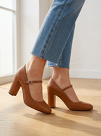 OLIVIA | TACONES SOFISTICADOS MARRÓN