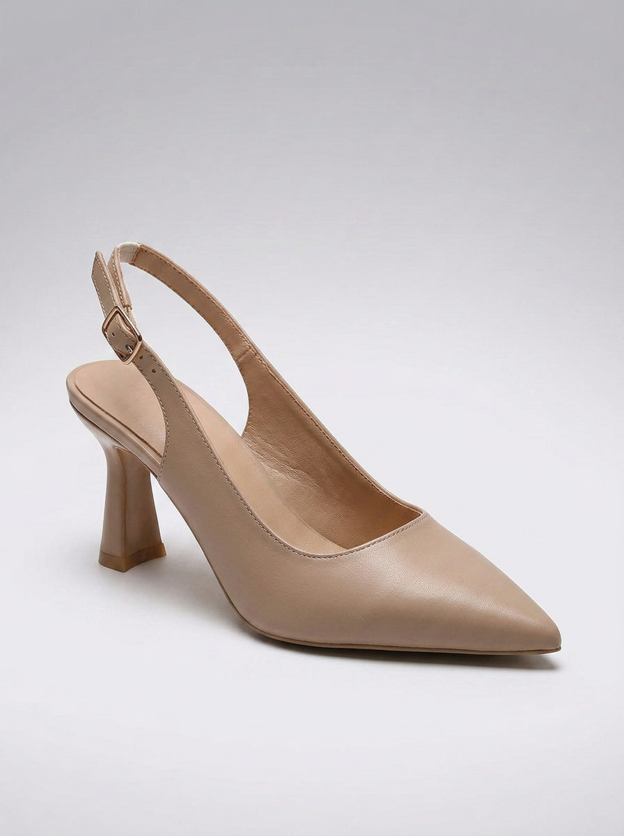 SOPHIA | TACONES SLINGBACK ELEGANTES BEIGE