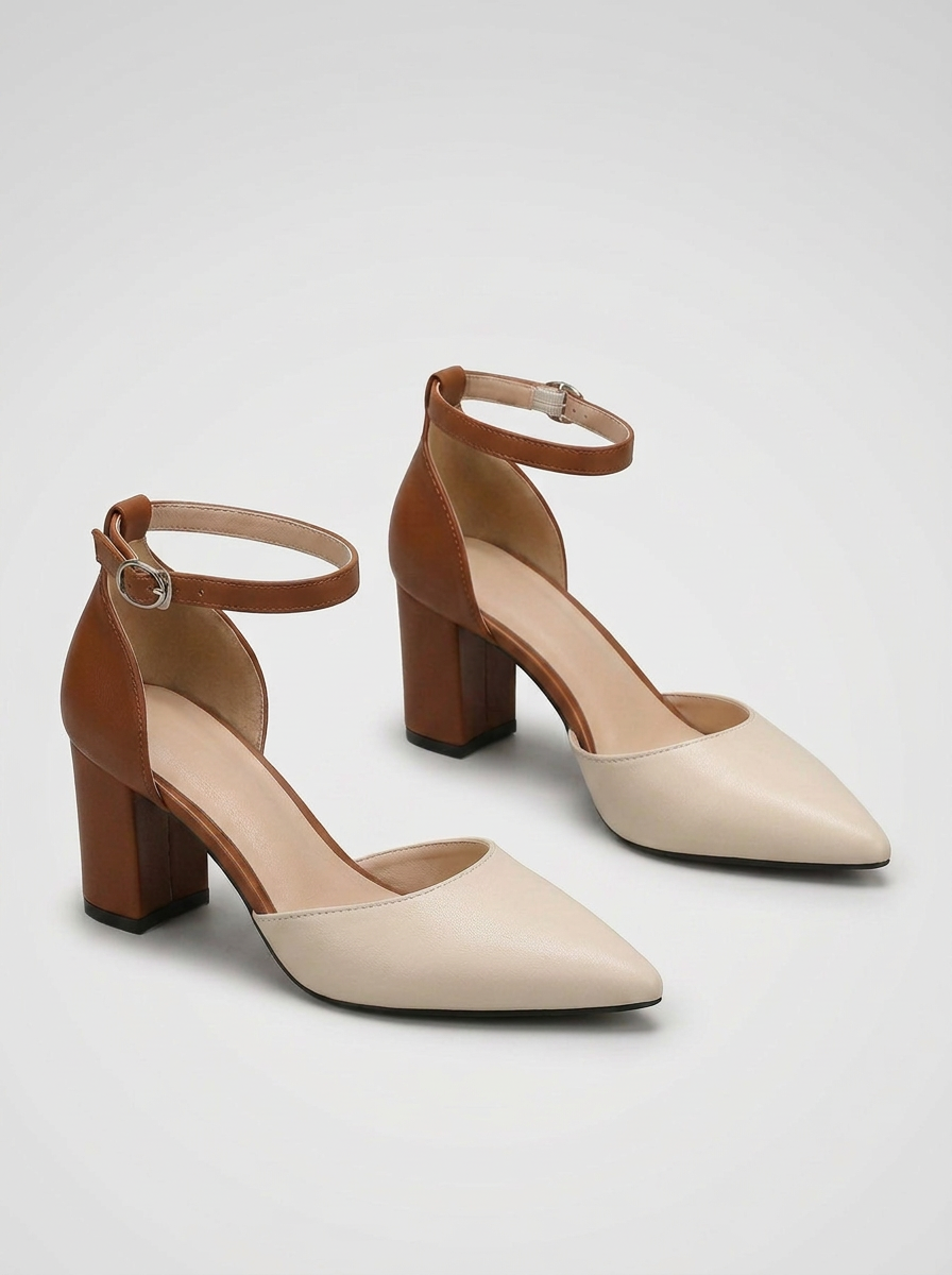 MARIELLE | TACONES SLINGBACK BICOLOR