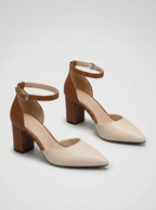 MARIELLE | TACONES SLINGBACK BICOLOR