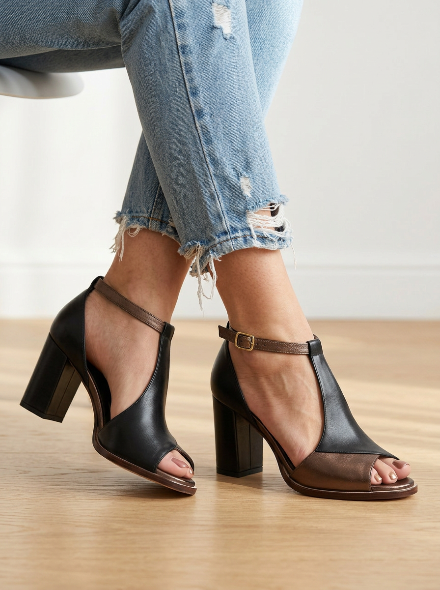 KENIA | TACONES MODERNOS NEGRO