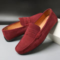 Richi| Mocasines Retro de Ante para Hombre