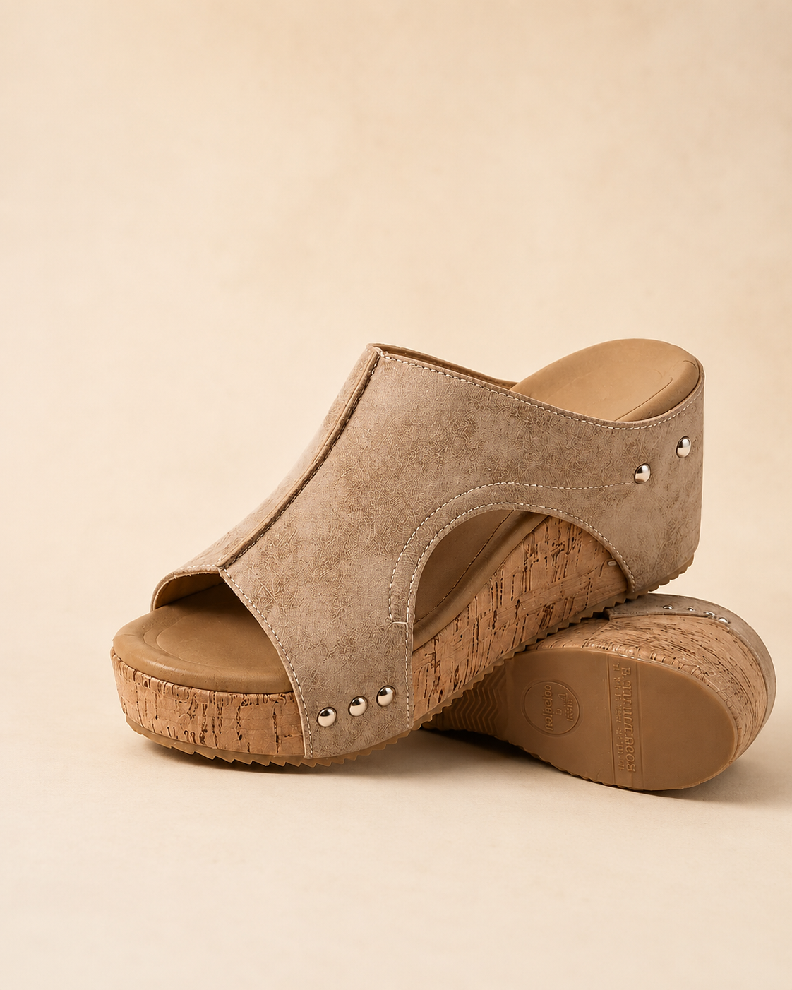 Pamela | Sandalias Compensadas con Soporte Ortopédico